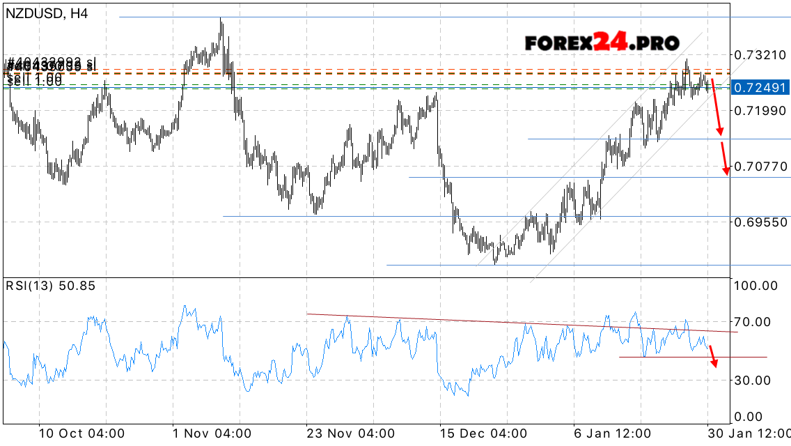 Nzd Usd Forecast New Zealand Dollar On January 31 2017 Forex24 Pro - 