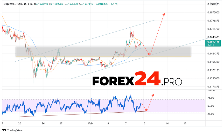 Dogecoin Forecast DOGE/USD February 10, 2022