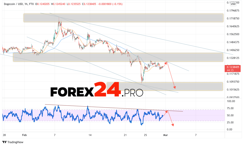 Dogecoin Forecast DOGE/USD March 1, 2022