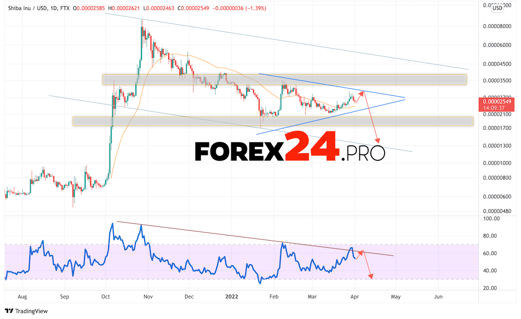 SHIBA INU Weekly Forecast April 4 — 8, 2022