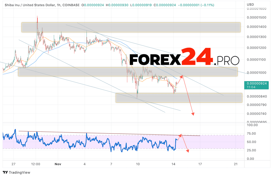 SHIBA INU Forecast November 15, 2022