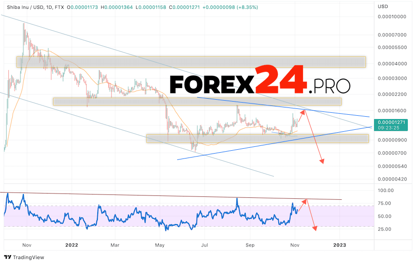 SHIBA INU Weekly Forecast November 7 — 11, 2022