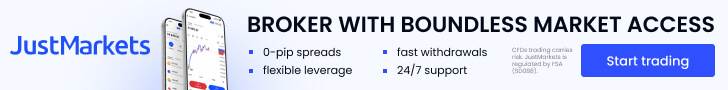 JustMarkets Forex Broker - Trade CFDs on Forex, Metals, Indices and More